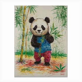 Panda Bear 18 Canvas Print