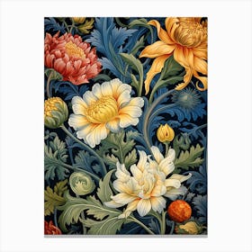 Floral Wallpaper 28 Canvas Print