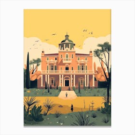 Guadalajara Mexico Illustration 4 Canvas Print