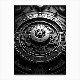 Clock Wallpaper 2 Canvas Print