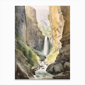 Waterfall 11 Canvas Print