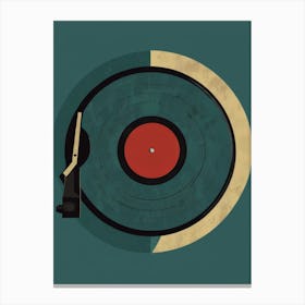 Vinyl Record 15 Canvas Print