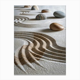 Zen Garden 8 Canvas Print