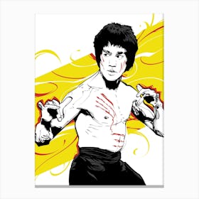 Bruce Lee I Canvas Print