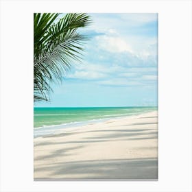 South Padre Island, Texas Contemporary Illustration 1  Canvas Print