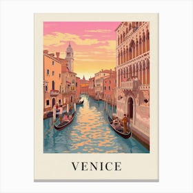 Vintage Travel Poster Venice 2 Canvas Print