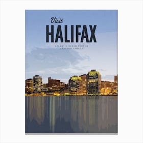 Visit Halifax Canvas Print