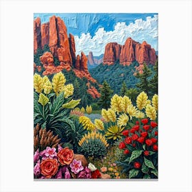 Sedona Garden Canvas Print