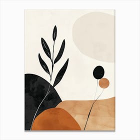 Caracas Stone Park Bauhaus Minimalist Canvas Print