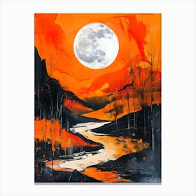 Full Moon 5 Canvas Print