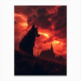 Lightning Storm Canvas Print