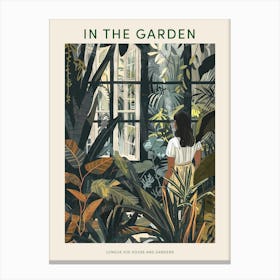 In The Garden Poster Longue Vue House And Gardens Usa 2 Canvas Print