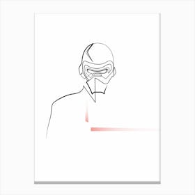 StarWars_Kyloren Canvas Print