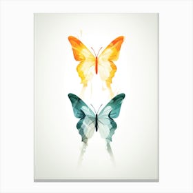 Butterfly Vector Illustration Canvas Print