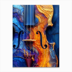 Violin Painting music art Canvas Print