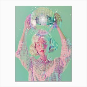 Disco Ball 21 Canvas Print