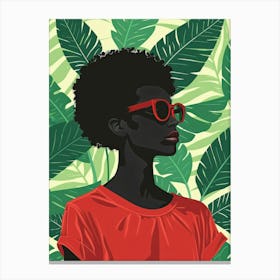 Afro Girl 38 Canvas Print