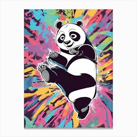 Panda Karate 1 Toile