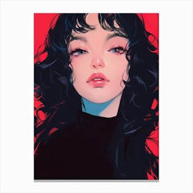 Anime Girl 6 Canvas Print