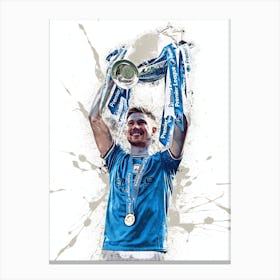 Kevin De Bruyne Manchester City Canvas Print