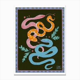 Snakes Canvas Print