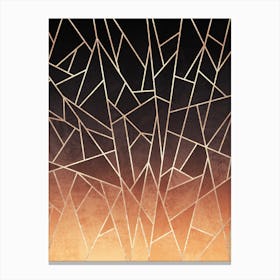 Shattered Ombre Canvas Print