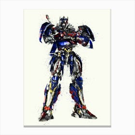 Optimus Prime 1 1 Canvas Print