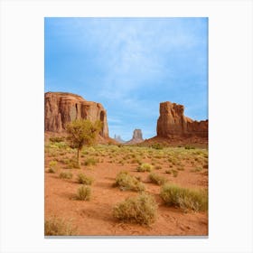 Monument Valley XII on Film Canvas Print