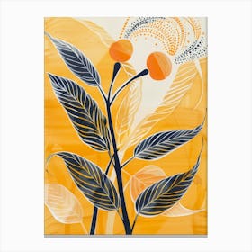 'Orange Blossom' Canvas Print