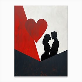 Love At First, Valentine's Day Series Canvas Print