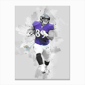 Mark Andrews Baltimore Ravens Canvas Print