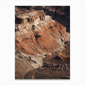 Flight Over The Grand Canyon Canvas Print