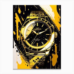 Gold Watch 1 Canvas Print