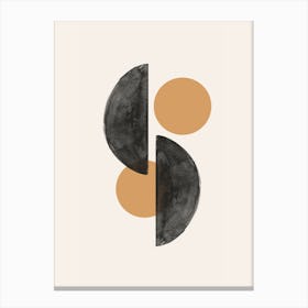 Balance Contemporary Shapes Canvas Print