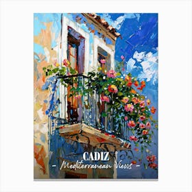 Mediterranean Views Cadiz 3 Canvas Print