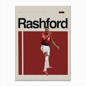 Marcus Rashford Canvas Print