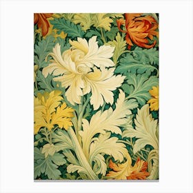 Floral Wallpaper By William Morris Canvas Print