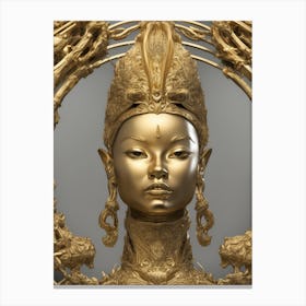 Golden Empress Canvas Print