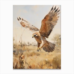 Bird Painting Falcon 4 Canvas Print