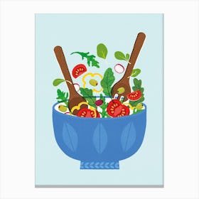 Salad Bowl Canvas Print