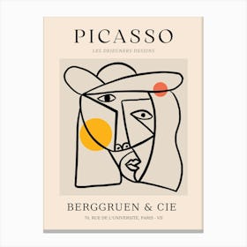 Picasso Canvas Print