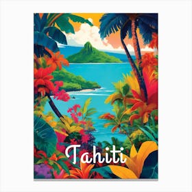 Tahiti French Polynesia Canvas Print