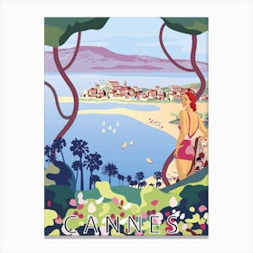 Cannes, French Riviera, France Canvas Print