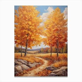 Autumn Trees Canvas Print