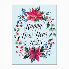 Happy New Year Canvas Print