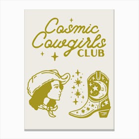 Cosmic Cowgirls Club 11 Stampe su tela