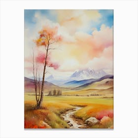 Landscape Painting 1 Canvas Print