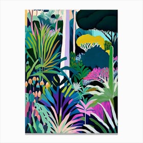 Kirstenbosch Botanical Gardens, 1, South Africa Abstract Still Life Canvas Print