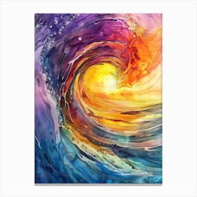 Ocean Wave 1 Canvas Print