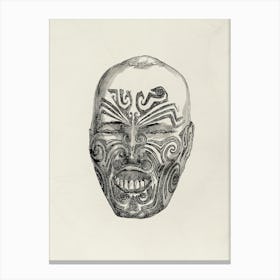 Ancient Face, Owen Jones Canvas Print